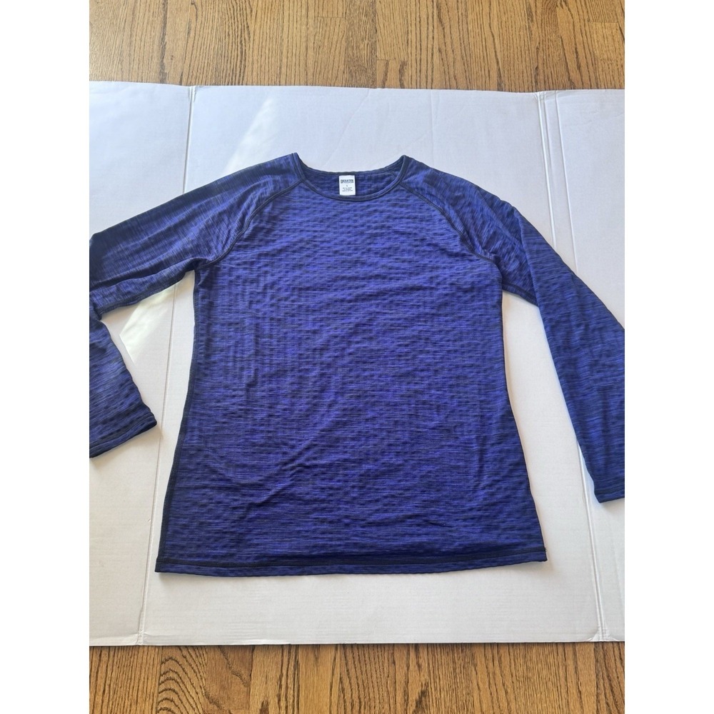 Duluth First Instinct Long Sleeve Purple sz large Base Layer Top - Picture 7 of 10